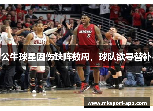 公牛球星因伤缺阵数周，球队欲寻替补
